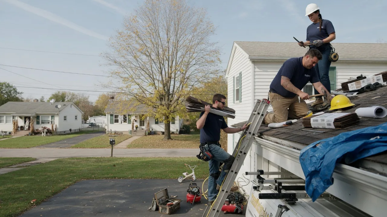 Local Roofing Contractors in Rosendale, WI near me